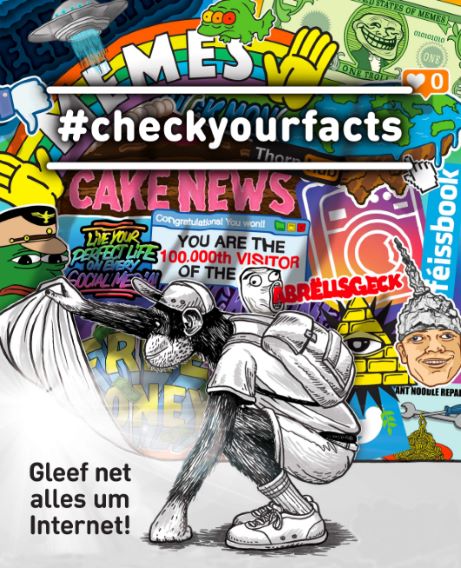 #checkyourfacts – Gleef nët alles um Internet! 08.12.2022